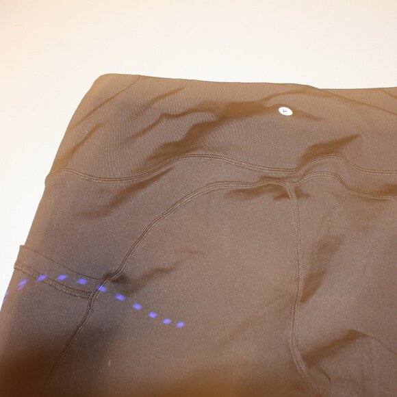 Black 90 Degree High Waist Leggings Size XL Worn 1 Time - Picture 5 of 5